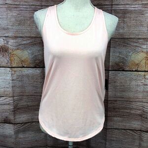 NWT Under Armour Pink Tech Vent Twisted Back Tank Size XS